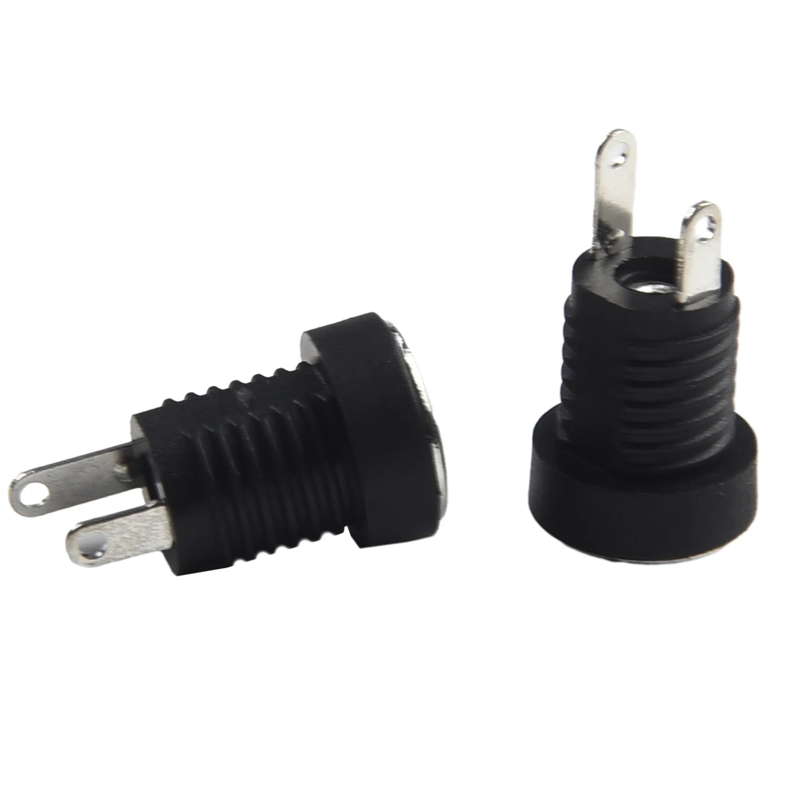 Zaarafy™ DC Power Connector Set – 5 Pairs 2.1mm x 5.5mm Male & Female Jack, 12V Panel Mount