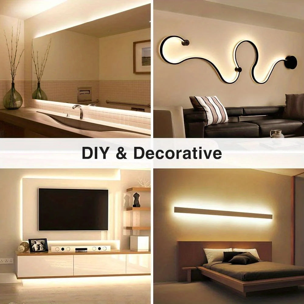 Zaarafy™ USB Neon LED Strip Light – DC 5V Dimmable Touch Sensor, Silicone Waterproof Room Decor