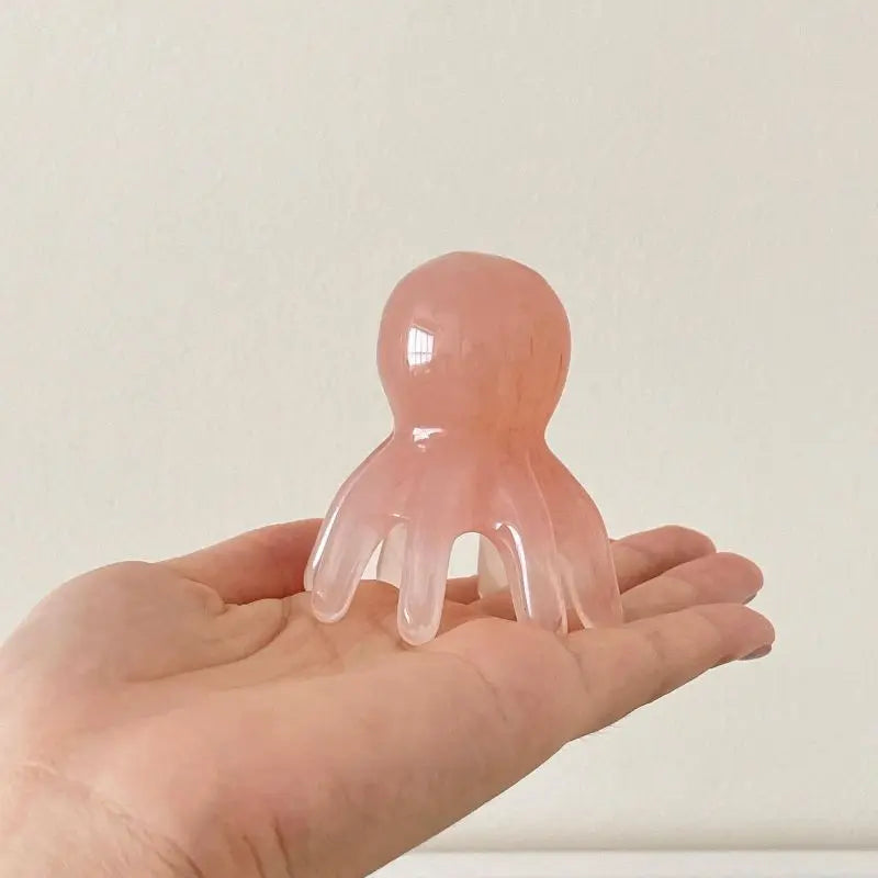 Zaarafy™ Resin Octopus Gua Sha Massage Comb – SPA Scalp & Fatigue Relief