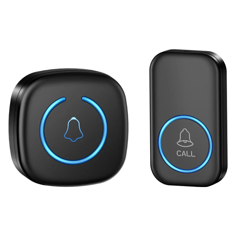Zaarafy™ Wireless Smart Doorbell – 300M Range, 60 Melodies, US/EU/UK Plug, Home Welcome Bell