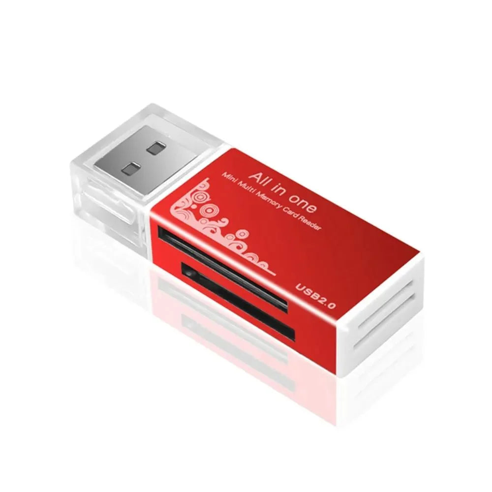 Zaarafy™ USB Card Reader – Multi-Port SD/TF Card & USB Flash Drive Adapter, USB 2.0 & 3.0