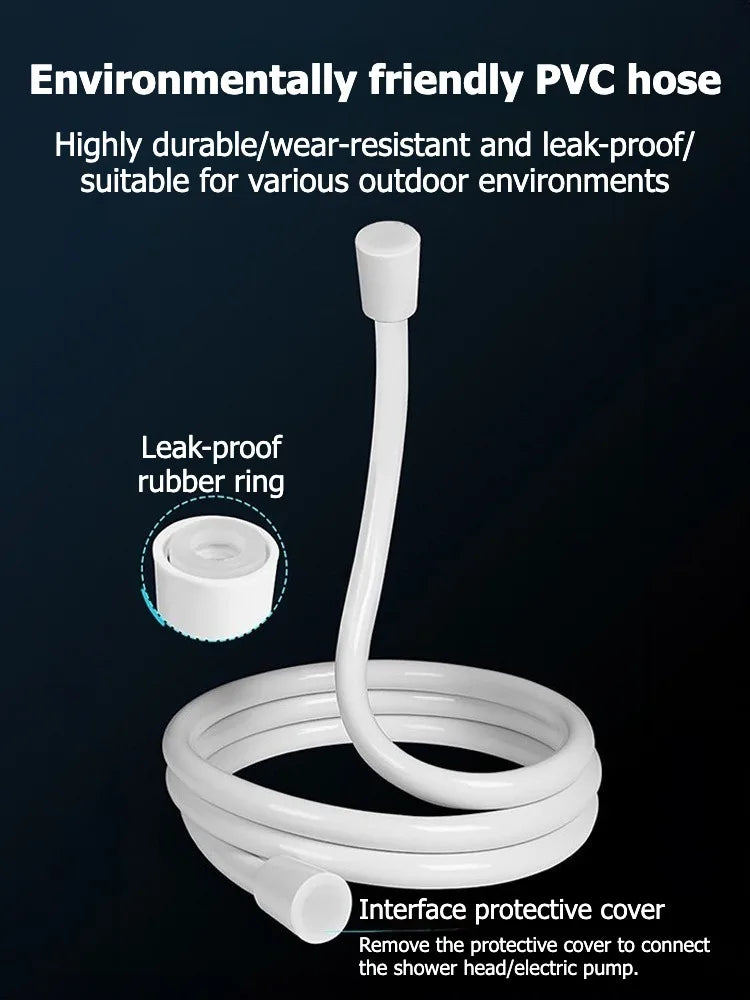 Zaarafy™ HydroBlast Smart Digital Camping Shower Pump (USB Rechargeable)