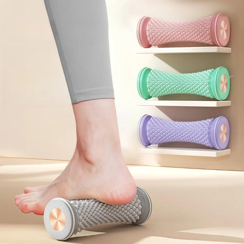 Zaarafy™ Foot Massage Roller – Plantar Fascia Relief, Yoga Ball, Muscle Relaxation Tool