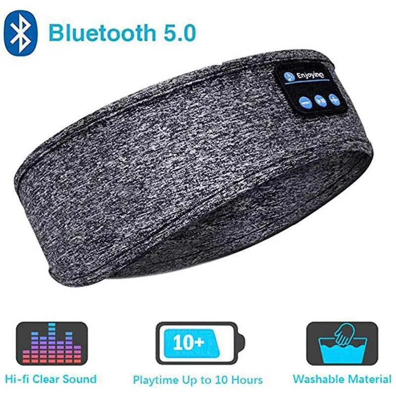 Zaarafy™ Sleep Headband Bluetooth Headphones – Wireless Eye Mask, Music Headset for Sleeping