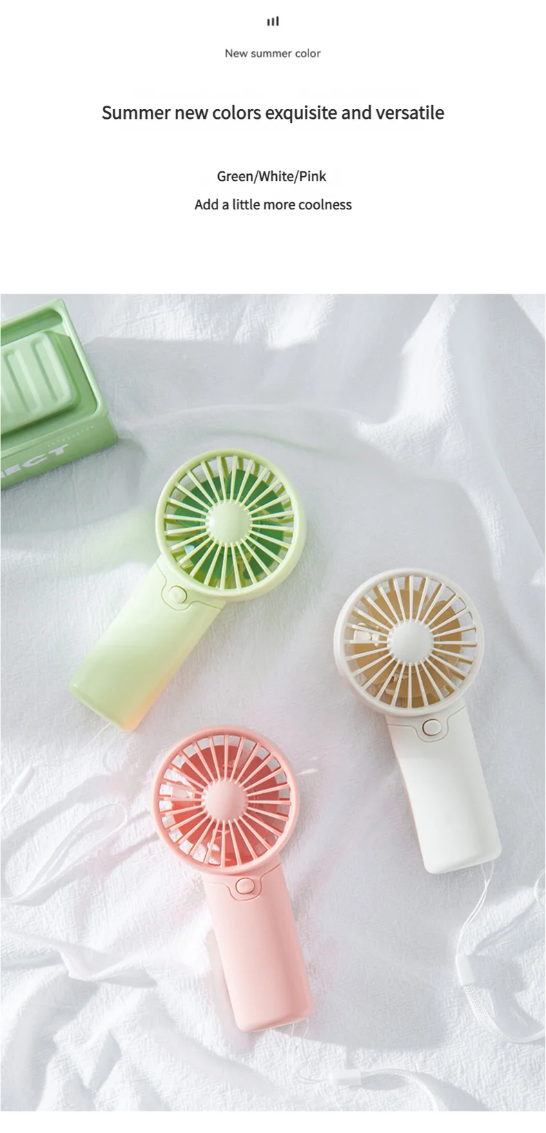 Zaarafy™ MEET SUN Pocket Mini Handheld Fan – Lightweight AAA Battery, Creative Portable Air Cooler