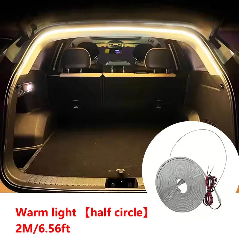 Zaarafy™ Car Tailgate Ambient LED Light Strip – High Brightness, Auto Sensing, Wiring-Free