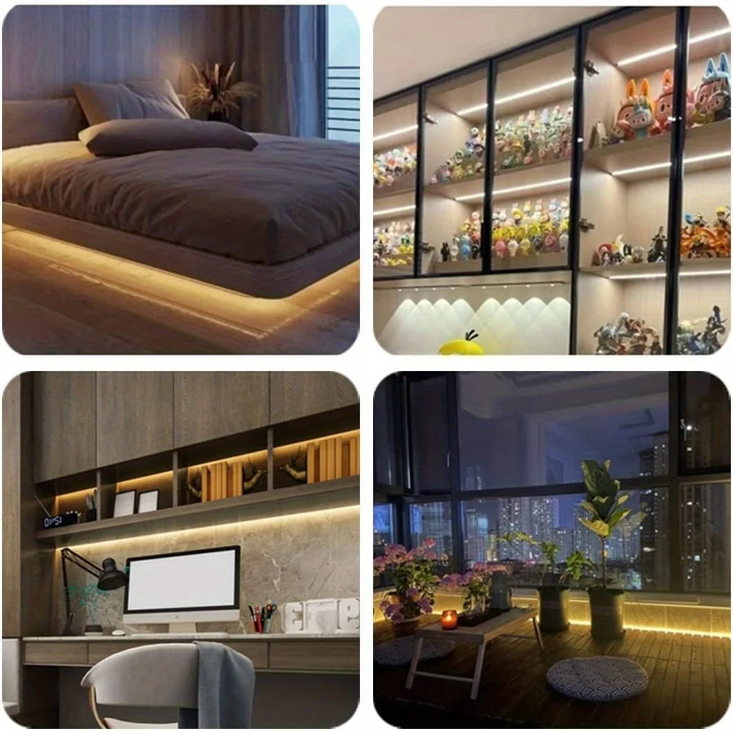 Zaarafy™ USB Neon LED Strip Light – DC 5V Dimmable Touch Sensor, Silicone Waterproof Room Decor