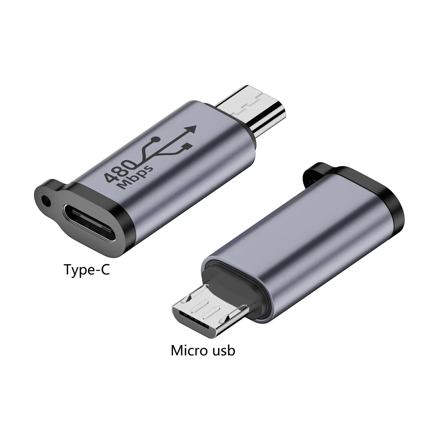 Zaarafy™ USB Connector Adapter – Type-C, Lightning, Micro USB & Mini USB Converter