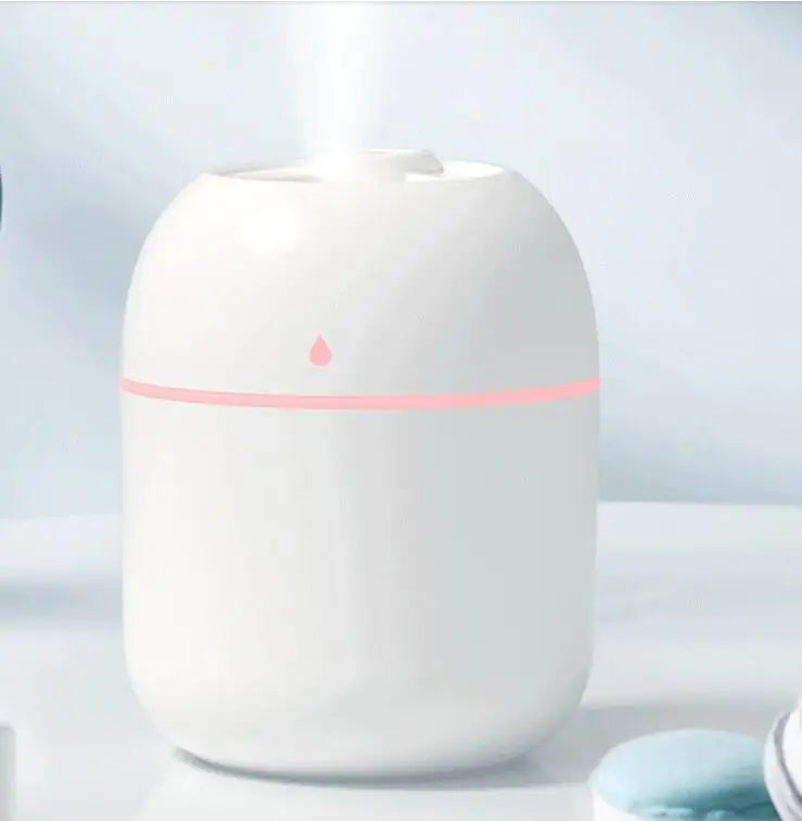 Zaarafy™ GlowMist Mini USB Air Humidifier & Aroma Diffuser (250ml)