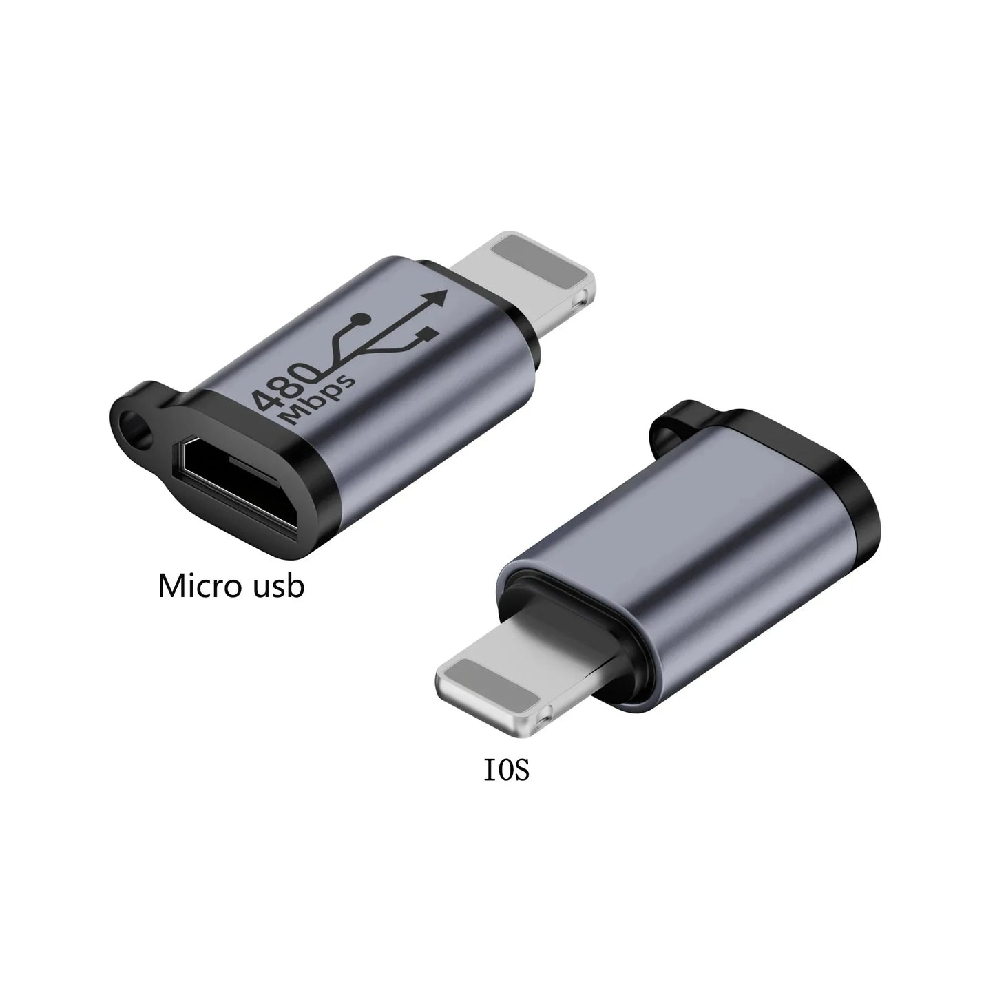 Zaarafy™ USB Connector Adapter – Type-C, Lightning, Micro USB & Mini USB Converter