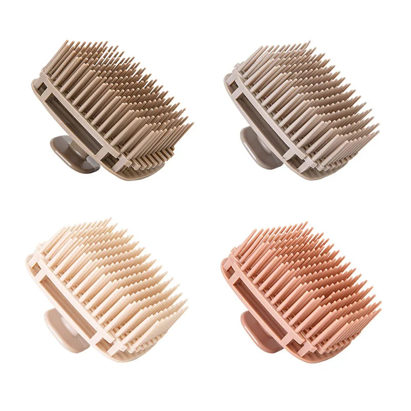 Zaarafy™ Silicone Scalp Massage Shampoo Brush – Deep Clean Hair Washing Tool
