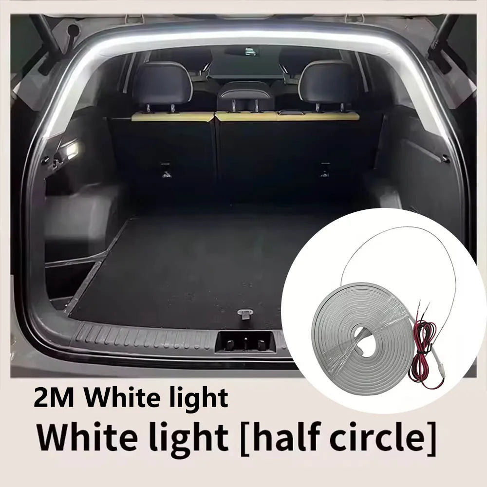 Zaarafy™ Car Tailgate Ambient LED Light Strip – High Brightness, Auto Sensing, Wiring-Free