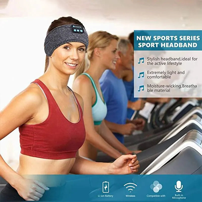 Zaarafy™ Sleep Headband Bluetooth Headphones – Wireless Eye Mask, Music Headset for Sleeping