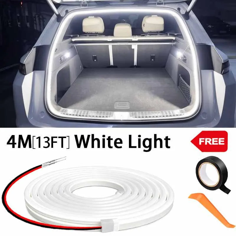 Zaarafy™ Car Tailgate Ambient LED Light Strip – High Brightness, Auto Sensing, Wiring-Free
