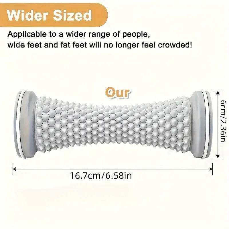 Zaarafy™ Foot Massage Roller – Plantar Fascia Relief, Yoga Ball, Muscle Relaxation Tool