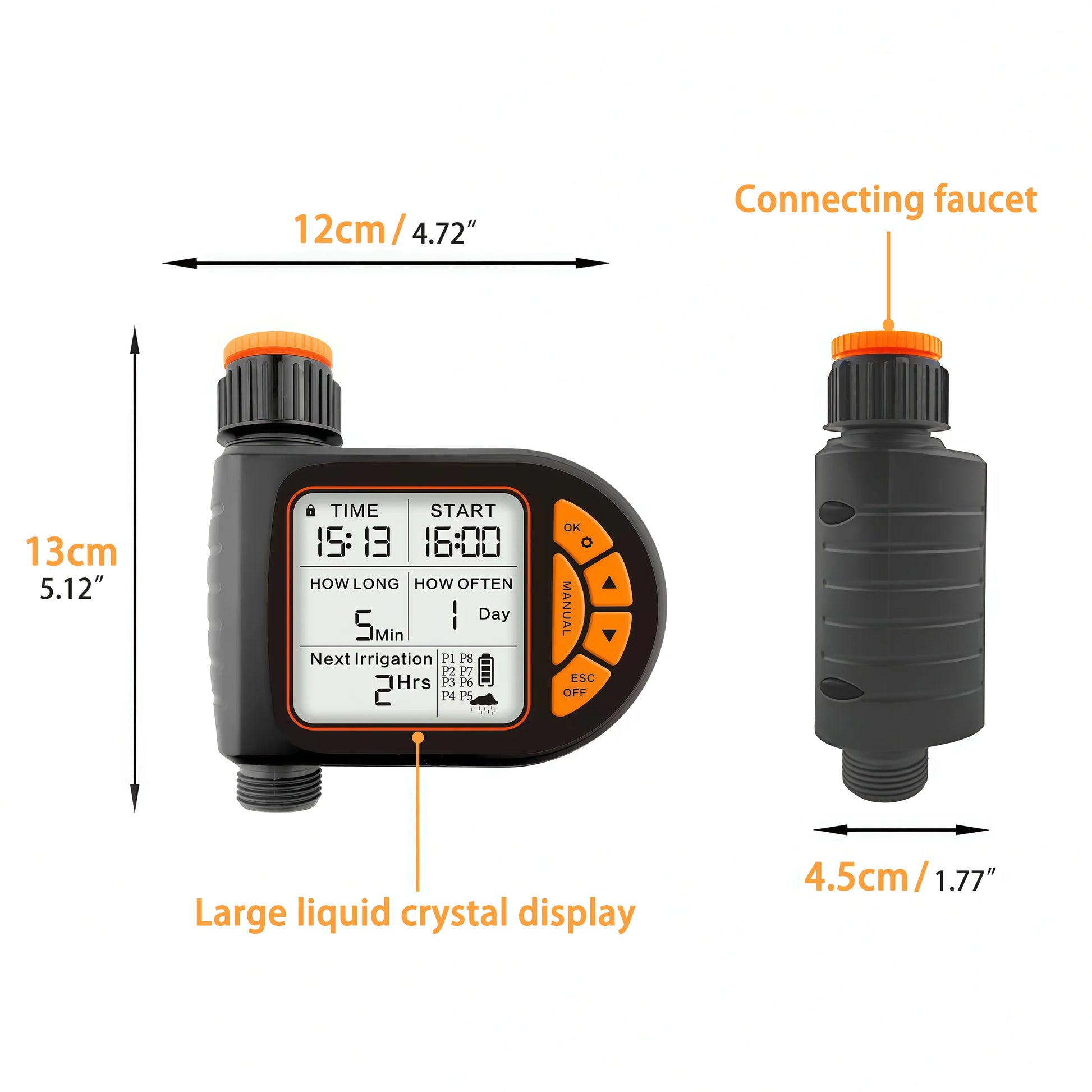 Zaarafy™ Smart Garden Irrigation Timer Set (IPX5 Waterproof)