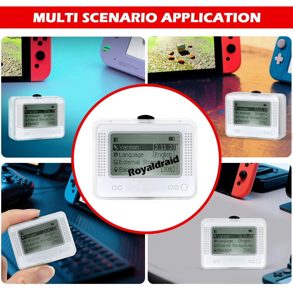 Zaarafy™ Amiibo NFC Card Emulator – Infinite Card Swipe Game Simulator for Nintendo Switch, 3DS & Wii U