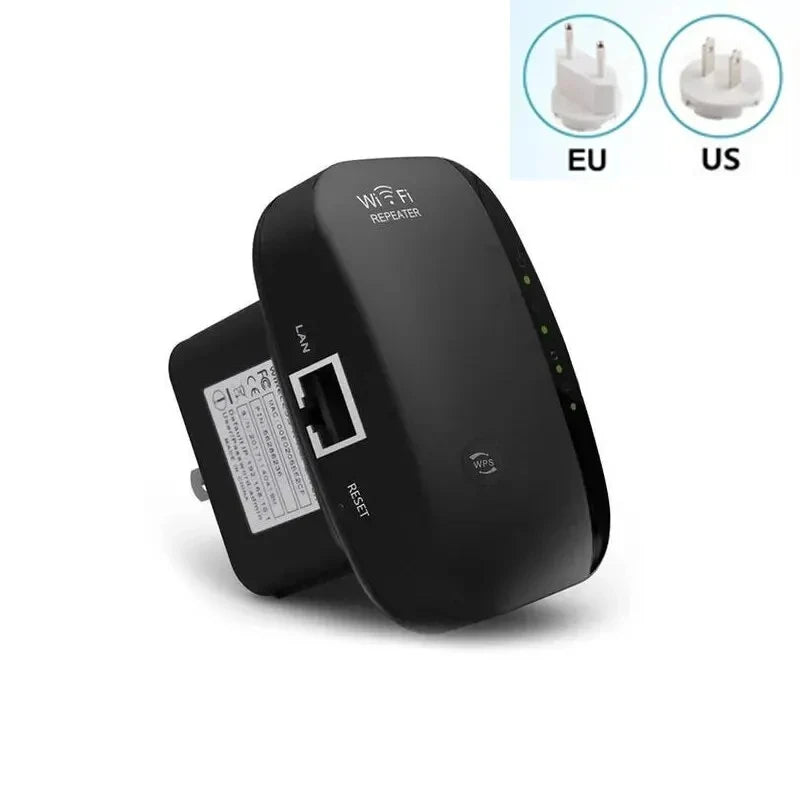 Zaarafy™ WiFi Extender Signal Booster – Wireless Network Repeater & AP for Home Broadband