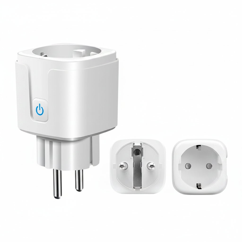 Zaarafy™ Tuya WiFi Zigbee Smart Socket EU – 16A Power Monitor, Alexa Compatible